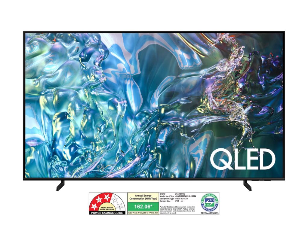 تلوزیون 55 اینچی samsung q60d